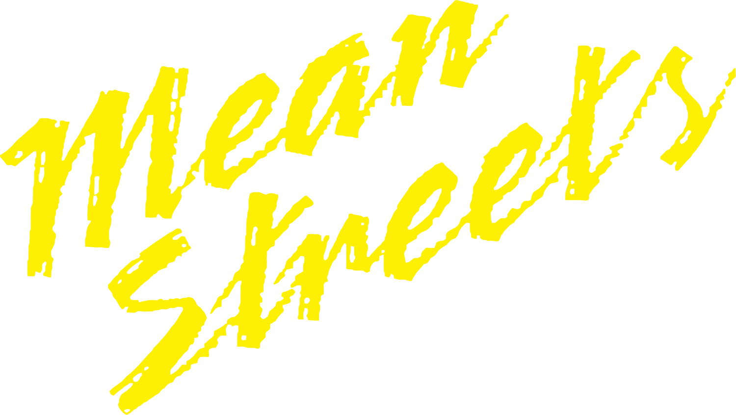 Mean Streets logo for Commodore 64